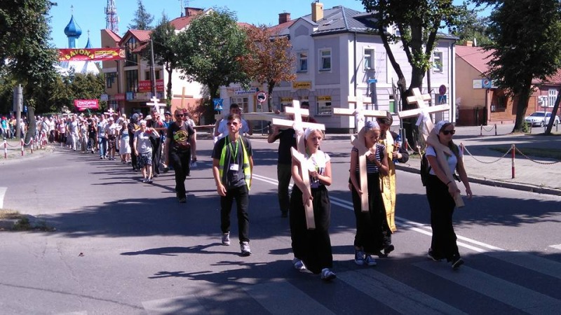 Trzeci dzień jubileuszowej pielgrzymki Białystok-Św. Góra Grabarka