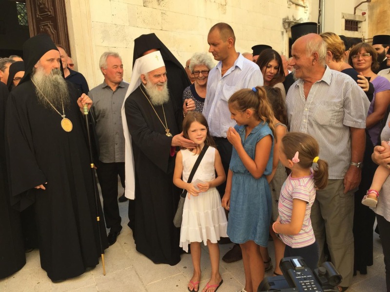 Wizyta patriarchy Ireneusza w Chorwacji – jubileusz 400-lecia seminarium monasteru Krka
