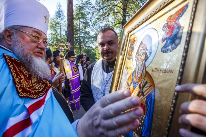 Uroczystości ku czci Przemienienia Pańskiego na Świętej Górze Grabarce