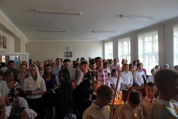 Początek roku w prawosławnej szkole pw. św. św. Cyryla i Metodego w Białymstoku