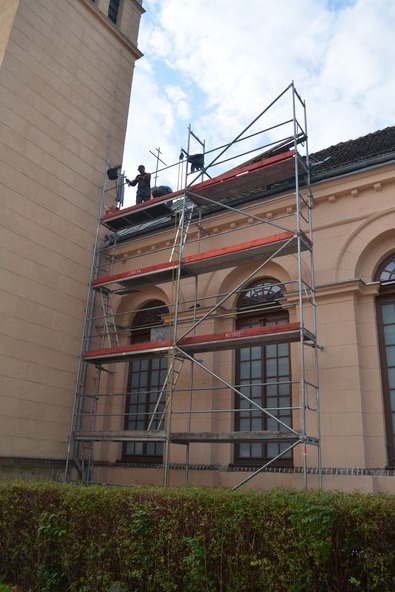 Orneta: zakończenie pierwszego etapu remontu dachu cerkwi