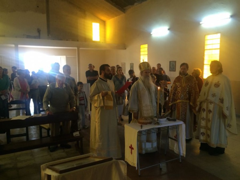 Wizyta metropolity Amfilochiusza w Argentynie – obchody archanioła Michała i nowy monaster