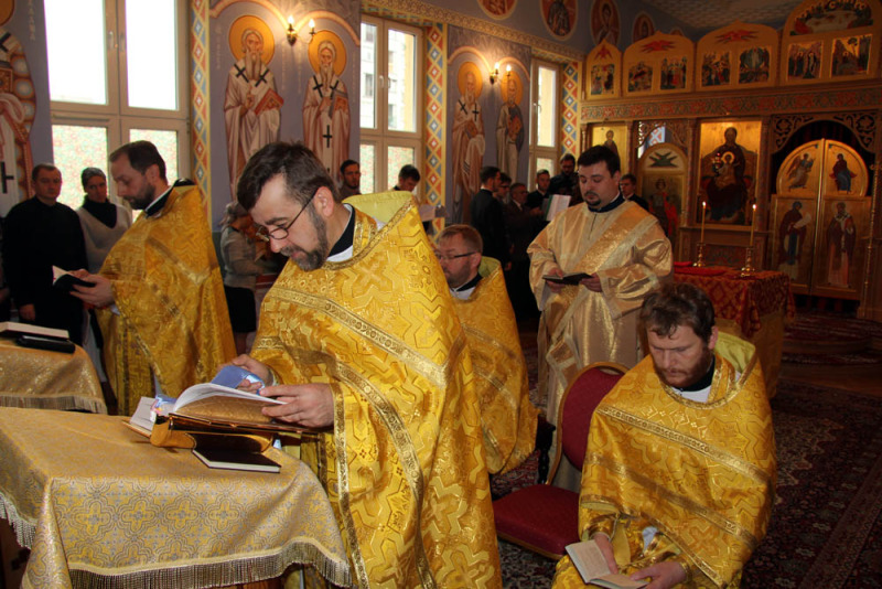 Liturgia apostoła Jakuba w Kaplicy Akademickiej