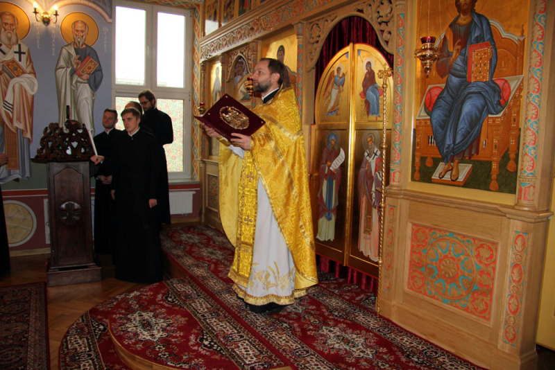 Liturgia apostoła Jakuba w Kaplicy Akademickiej