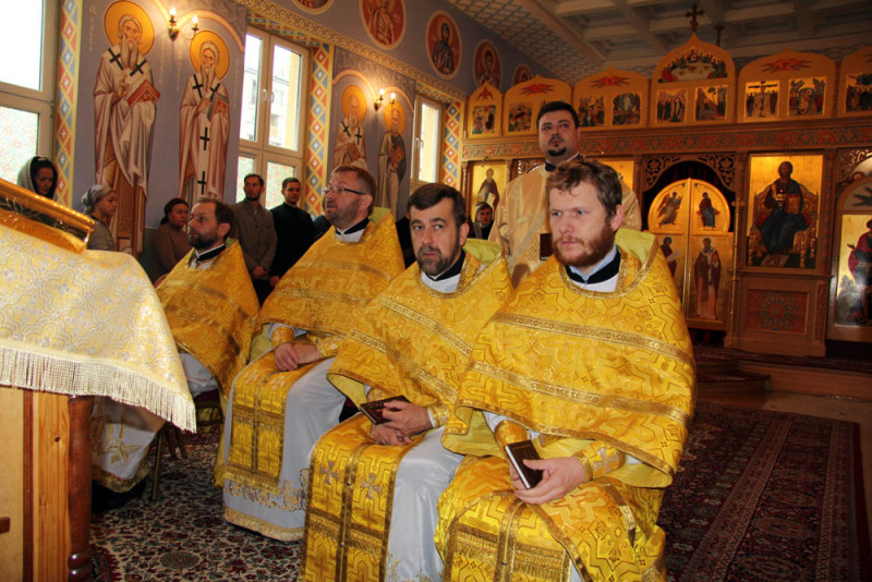 Liturgia apostoła Jakuba w Kaplicy Akademickiej
