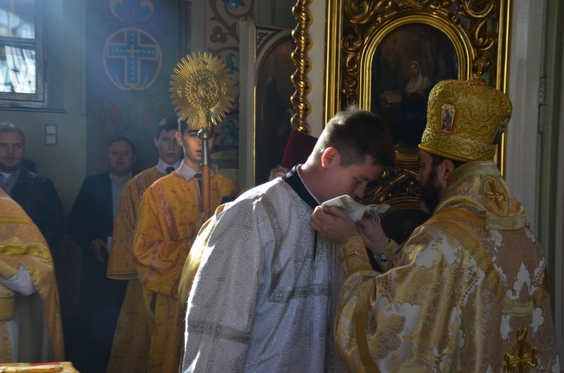 Święcenia diakońskie w katedrze