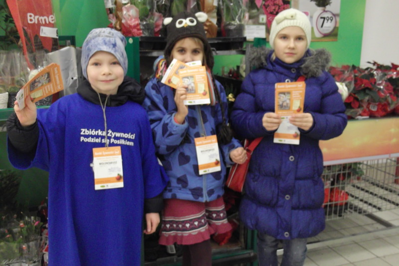 Świąteczna zbiórka żywności w Eleos