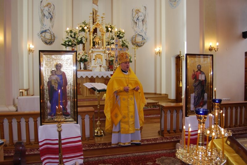 Pierwsza Boska Liturgia w Mińsku Mazowieckim