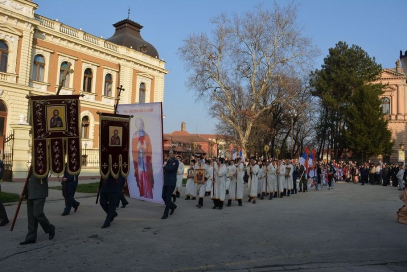 Relikwie św. matki Angeliny w parafiach diecezji sremskiej