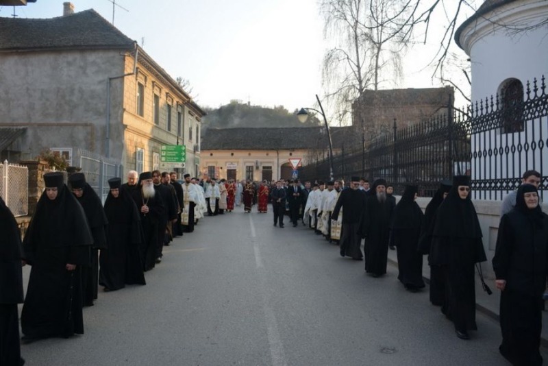 Relikwie św. matki Angeliny w parafiach diecezji sremskiej