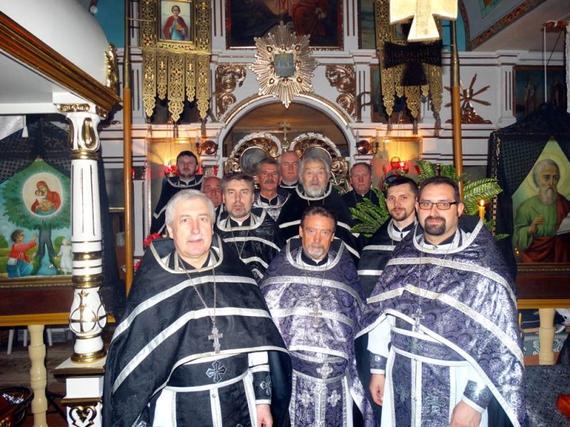 Rekolekcje duchowieństwa Dekanatu Narewskiego