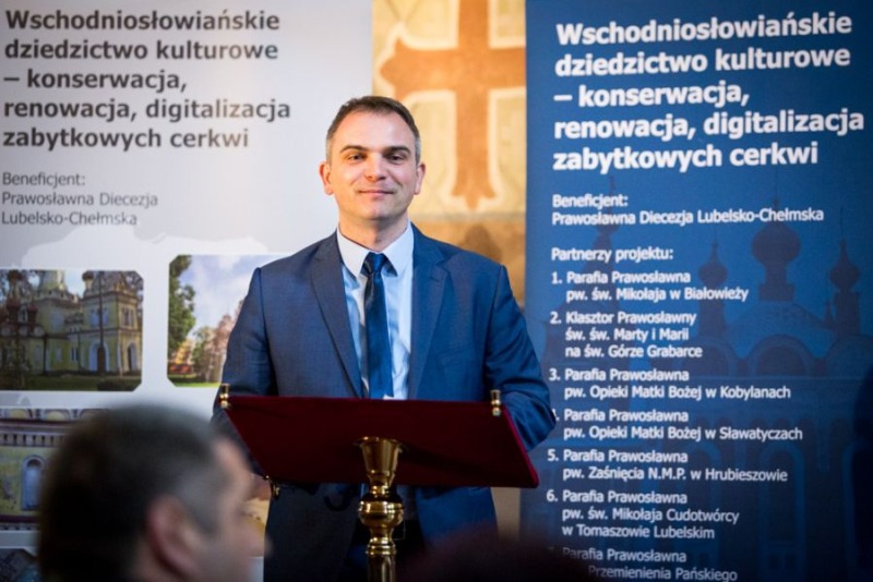 Konferencja kończąca projekt remontu siedmiu zabytkowych cerkwi