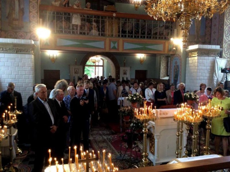 Święto parafialne Wniebowstąpienia Pańskiego w Sławatyczach 