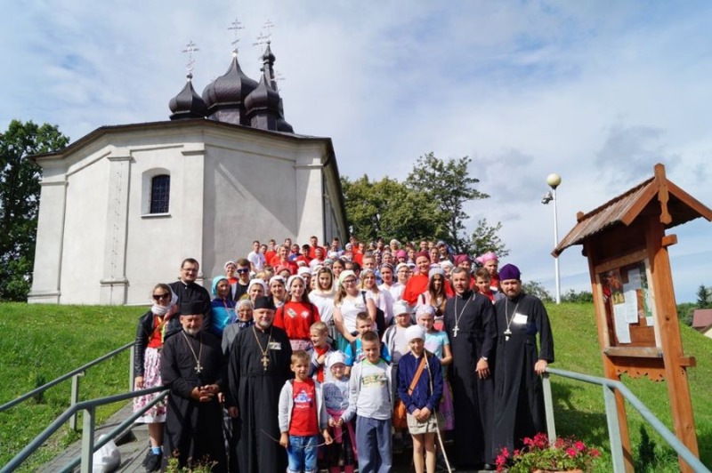 Piesza pielgrzymka z Monasteru św. Onufrego w Jabłecznej na św. Górę Grabarkę