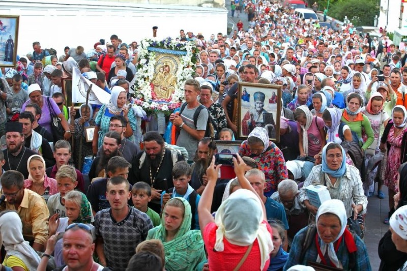 Nasi pielgrzymi dotarli na Świętą Górę w Poczajowie