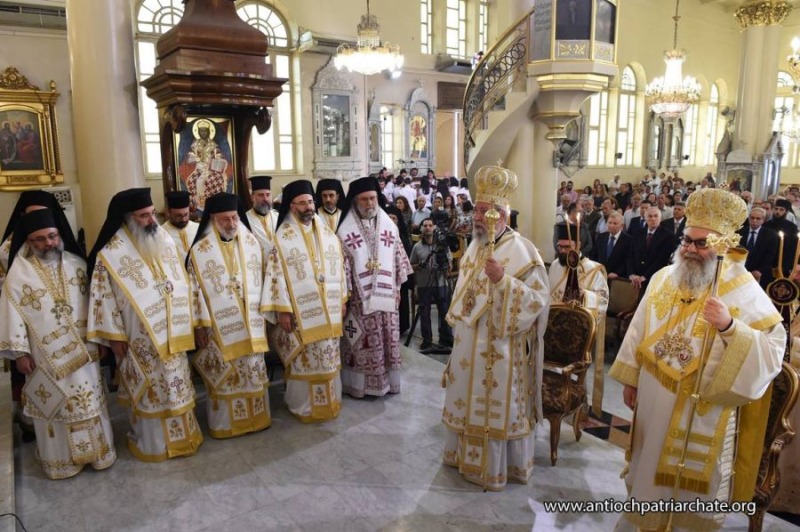 Wizyta zwierzchnika Cerkwi cypryjskiej w Syrii