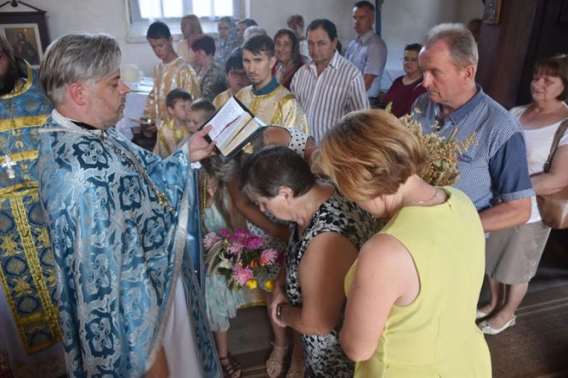 Święto ku czci Zaśnięcia Najświętszej Bogurodzicy w barlineckiej cerkwi