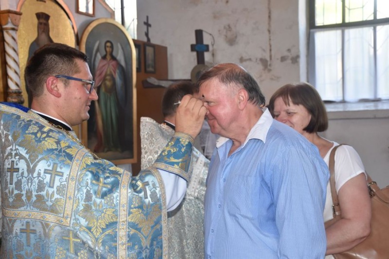 Święto ku czci Zaśnięcia Najświętszej Bogurodzicy w barlineckiej cerkwi