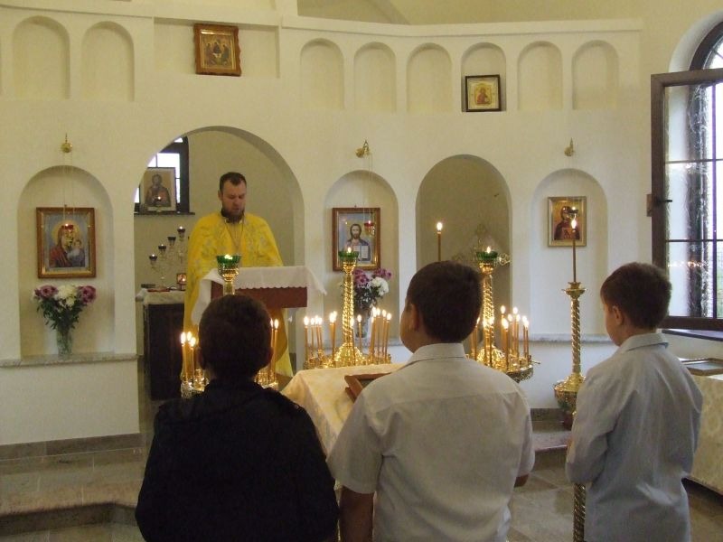 Pierwsza Liturgia w Samborzu