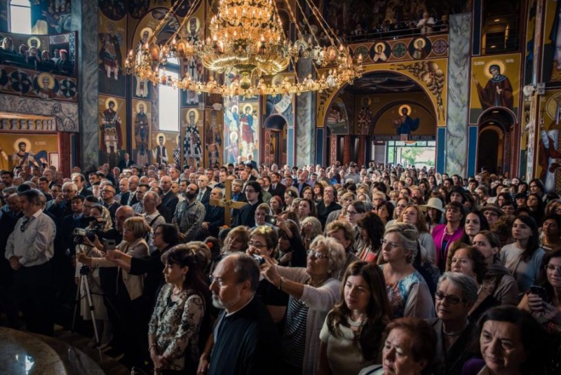Intronizacja serbskiego biskupa Kanady
