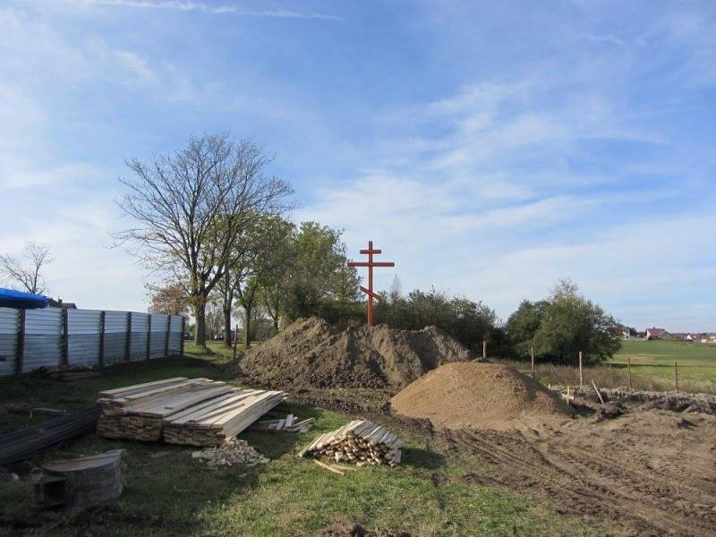 Rozpoczęły się prace przy budowie cerkwi w Augustowie