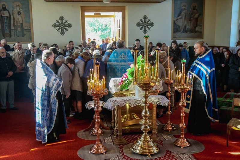 Uroczystości święta "Pokrowy" w Nowym Dworze