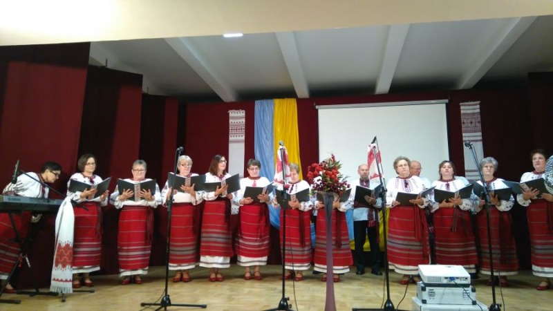Koncert "Czerwona Kałyna" w Mokrem