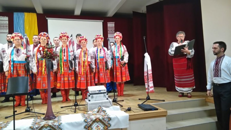 Koncert "Czerwona Kałyna" w Mokrem