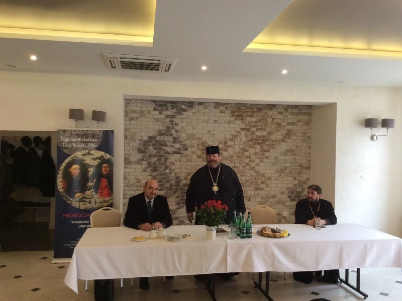 Promocja książki „Tragiczna w skutkach unia brzeska 1596” w Sławatyczach