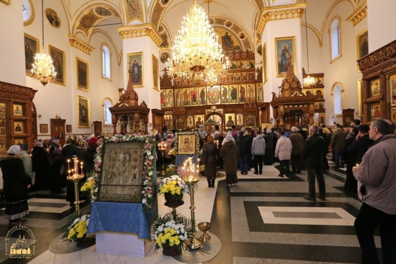 Sobota Akatystu w Świętogórskiej Ławrze
