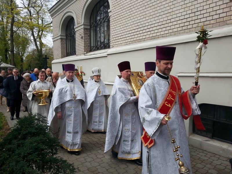Paschalny Poniedziałek w wolskiej parafii