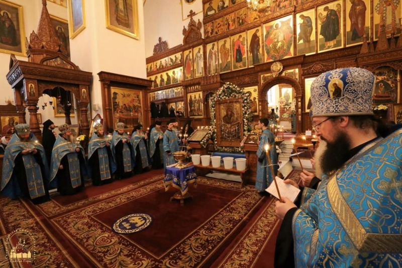 Sobota Akatystu w Świętogórskiej Ławrze