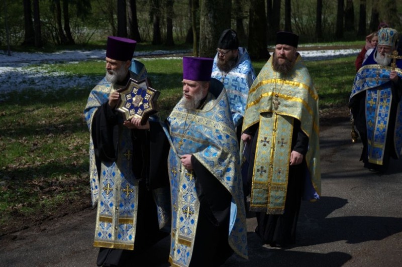 Uroczysta procesja w Sokołowsku