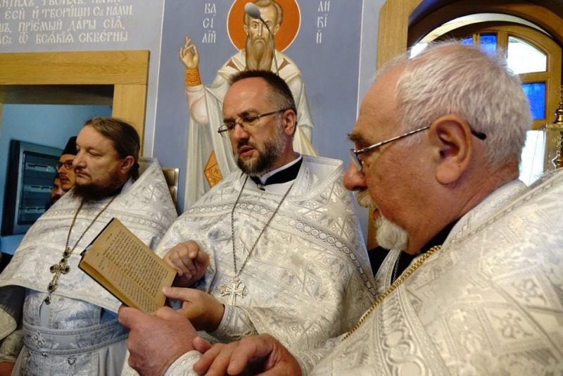  Poświęcenie cerkwi na Świętej Górze Grabarce