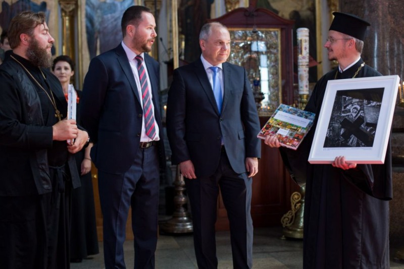 Otwarcie wystawy "Kolory prawosławia. Polska" w Helsinkach
