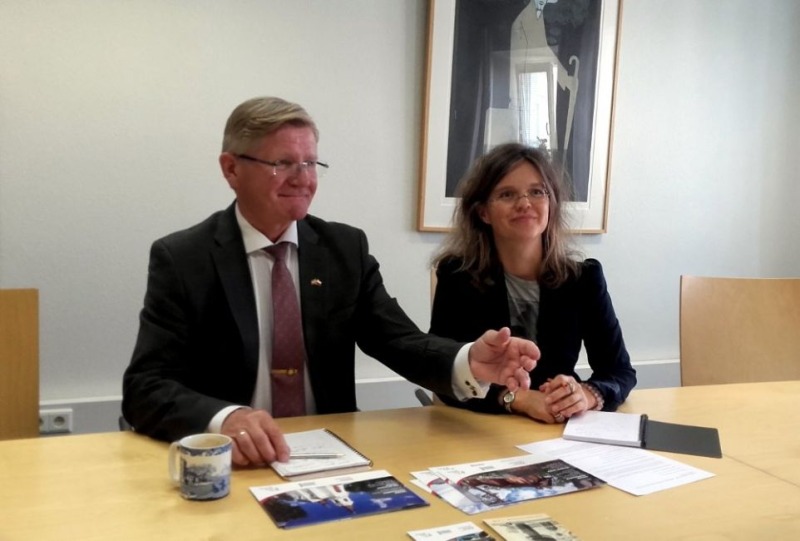 Wizyta w Ambasadzie Królestwa Norwegii w Warszawie 