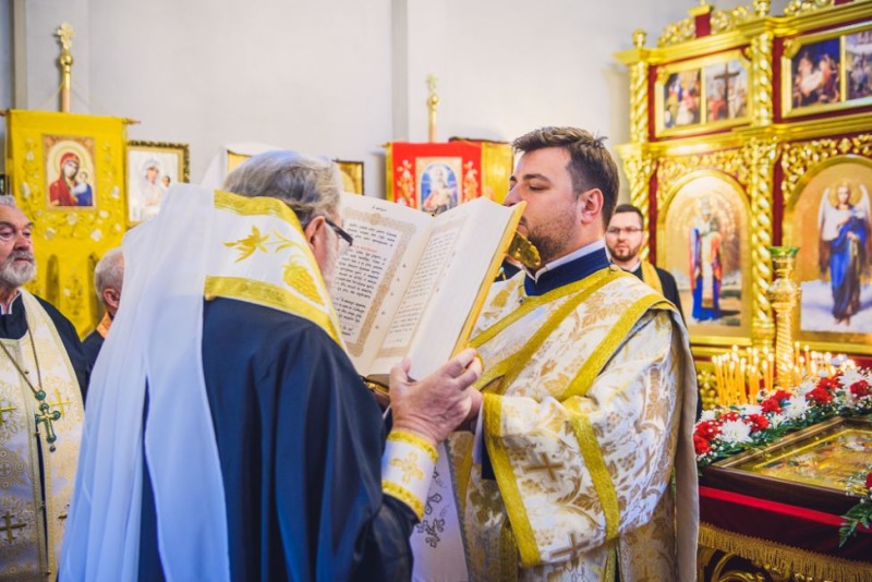 Poświęcenie ikonostasu i dzwonów w Zbuczu