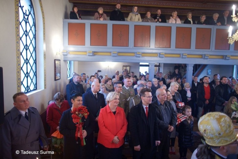 Uroczystości poświęcenia cerkwi w Dolicach