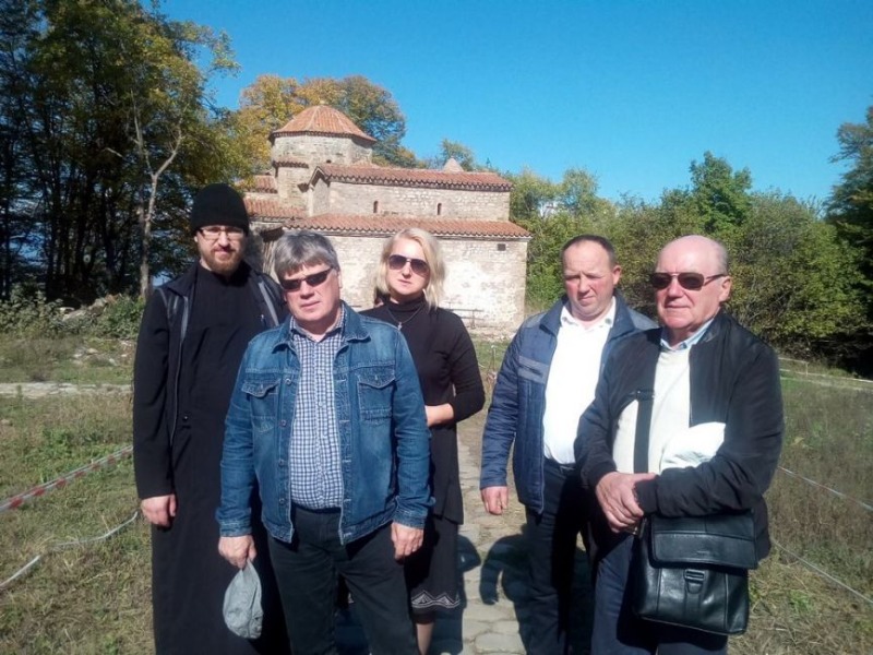Delegacja bractwa w Gruzji