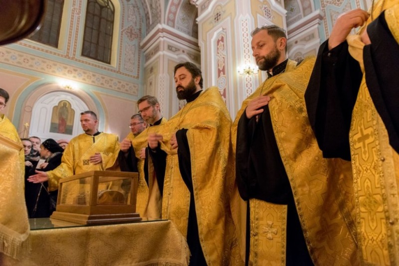 Relikwie św. Nektariusza w Warszawie
