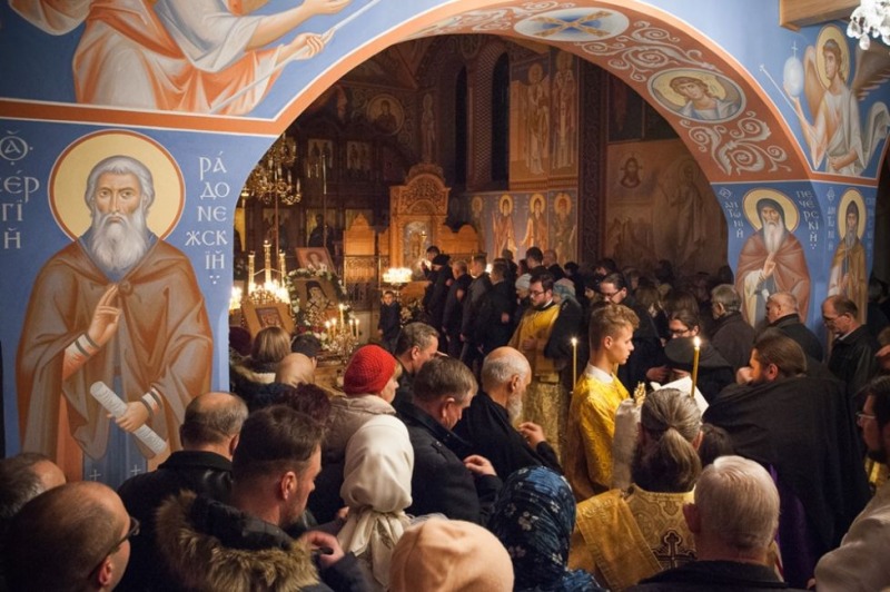 Supraska agrypnia przy relikwiach św. Nektariusza