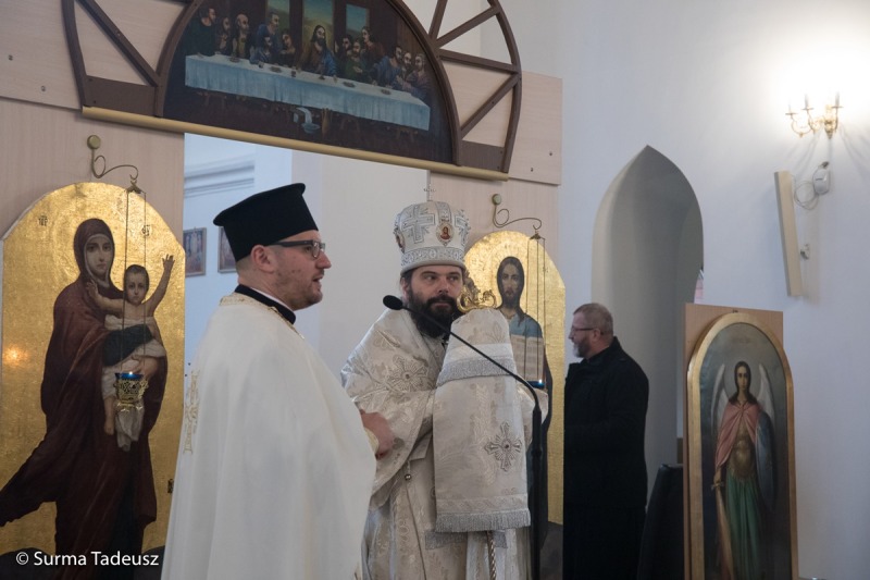 Wizyta Biskupa Supraskiego Andrzeja w Stargardzie 