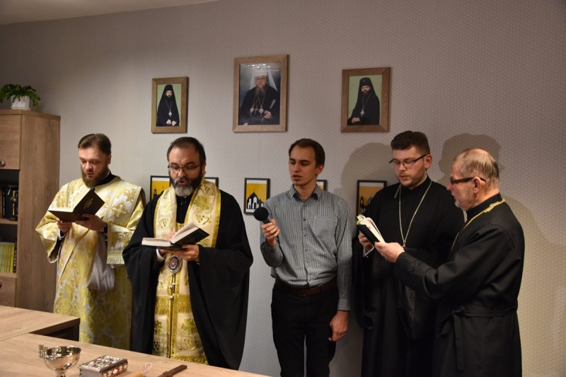 Poświęcenie nowego nadajnika Radia Orthodoxia