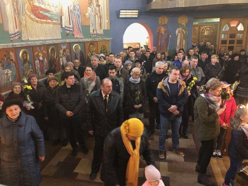 Niedziela Palmowa w Boratyńcu Ruskim