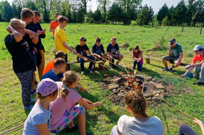 Fotogaleria: młodzieżowa pielgrzymka rowerowa do Łaźni