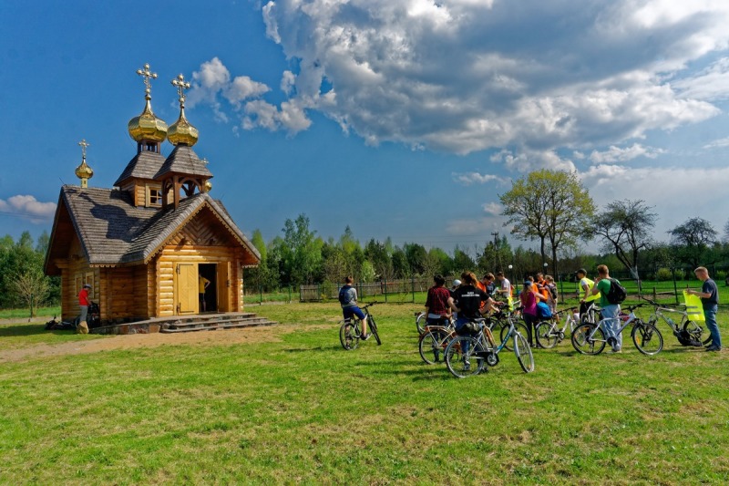 Fotogaleria: młodzieżowa pielgrzymka rowerowa do Łaźni