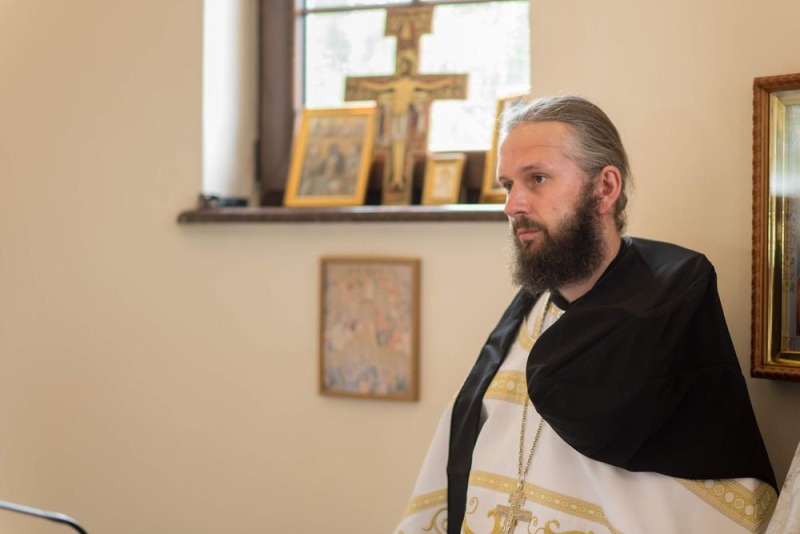 Poświęcenie cerkwi w Samborzu