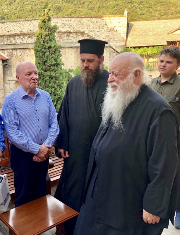 Delegacja Bractwa na Athosie