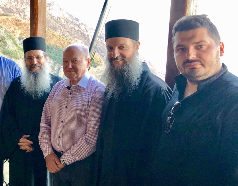 Delegacja Bractwa na Athosie