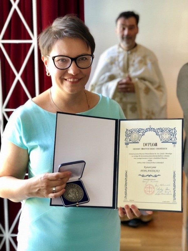 Liturgiczne zakończenie roku szkolnego w brackiej szkole i wręczenie Orderów Świętych Braci Sołuńskich
